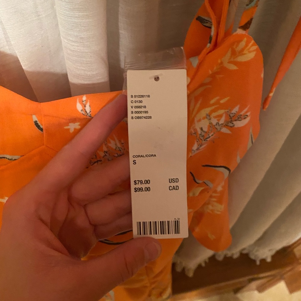 Urban outfitters midi dress patterned NWT